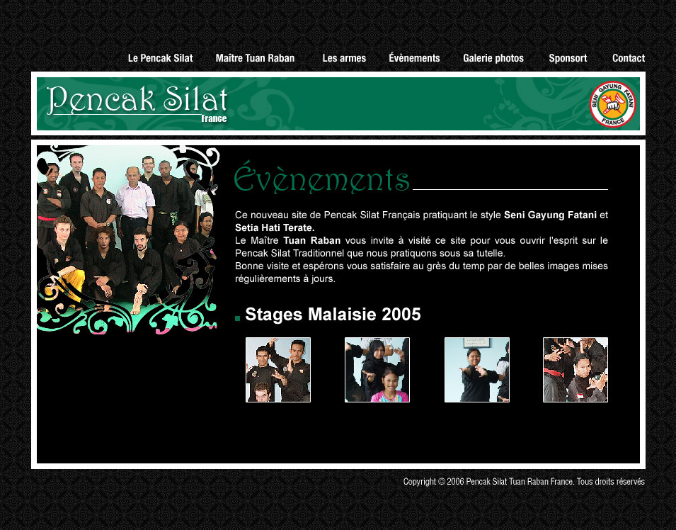 Culture Silat - Evenements Penchak Silat