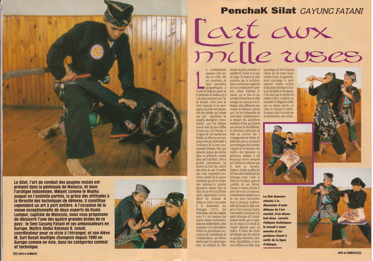 Penchak Silat Seni Gayung Fatani - L'art aux milles ruses