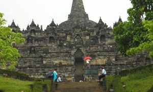 Penchak Silat à Yogyakarta - Temple de Borobudur