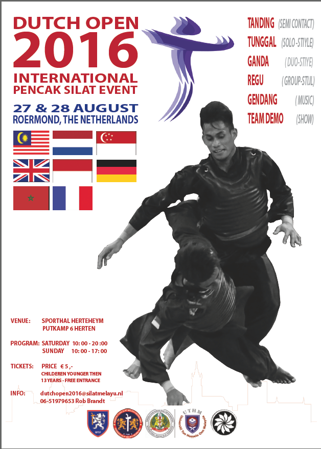 Affiche Dutch Open 2016