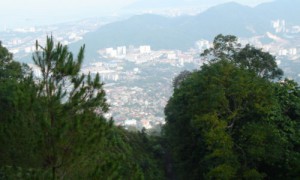 Penang - Vue depuis la colline - Culture-Silat