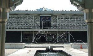 Kuala Lumpur - Entrée principale Mosquée Nationale - Culture-Silat