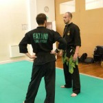 Pencak Silat - Audan et Jerome en pleine discussion