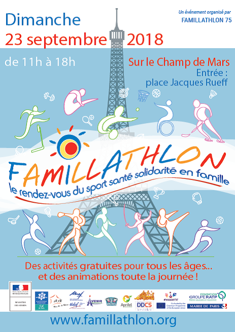 Affiche Famillathlon 2018