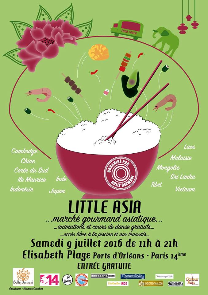 Affiche Festival Little Asia