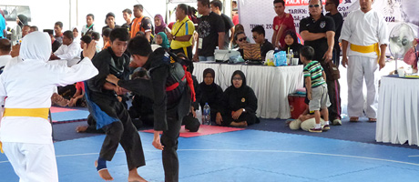 Compétition et Pencak Silat Olahraga