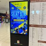 Culture Silat - Carnet de Voyage 2025 - Affichage Wangsa Walk compétition Silat Seni