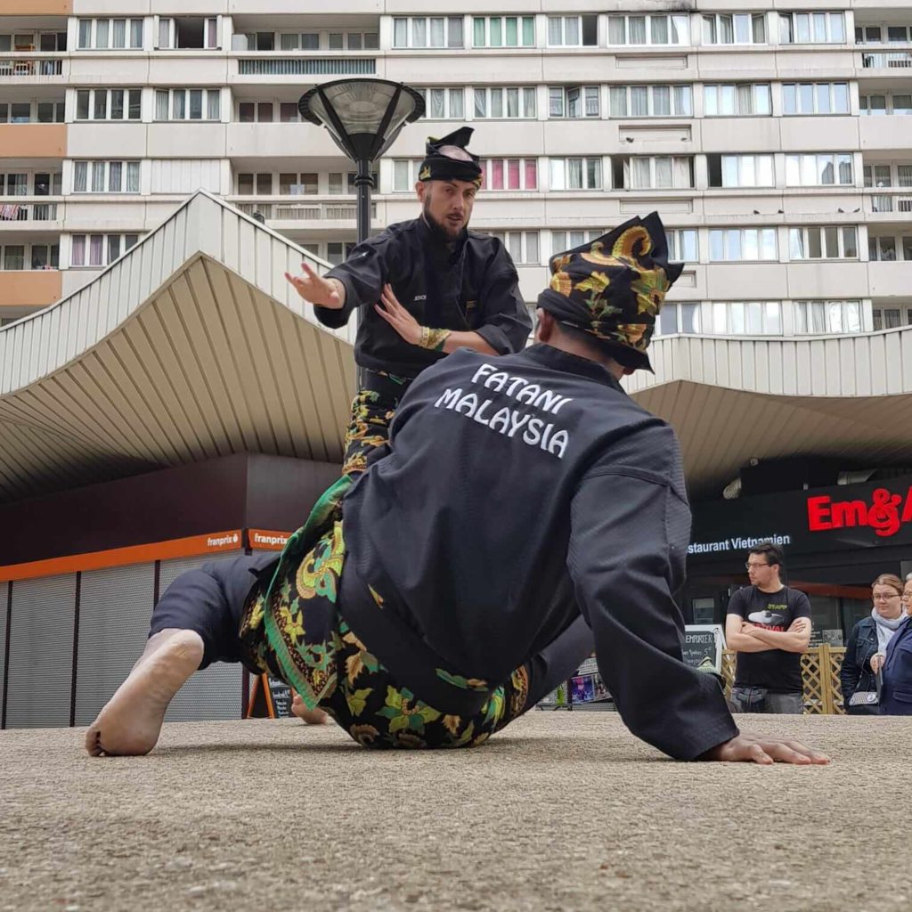 Culture Silat - Démo Silat Seni Gayung Fatani Malaysia - Festival Arts Olympiades 2019 (17)