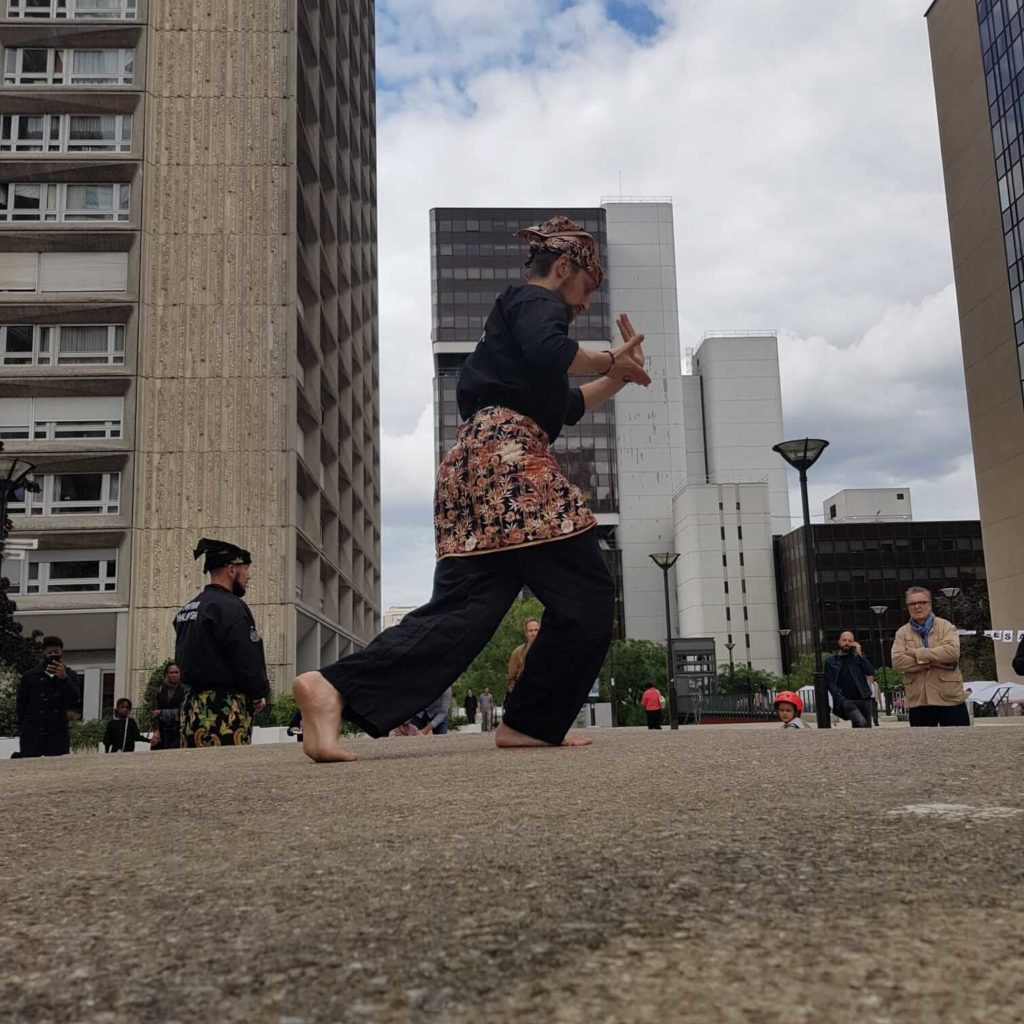 Culture Silat - Démo Silat Seni Gayung Fatani Malaysia - Festival Arts Olympiades 2019 (18)