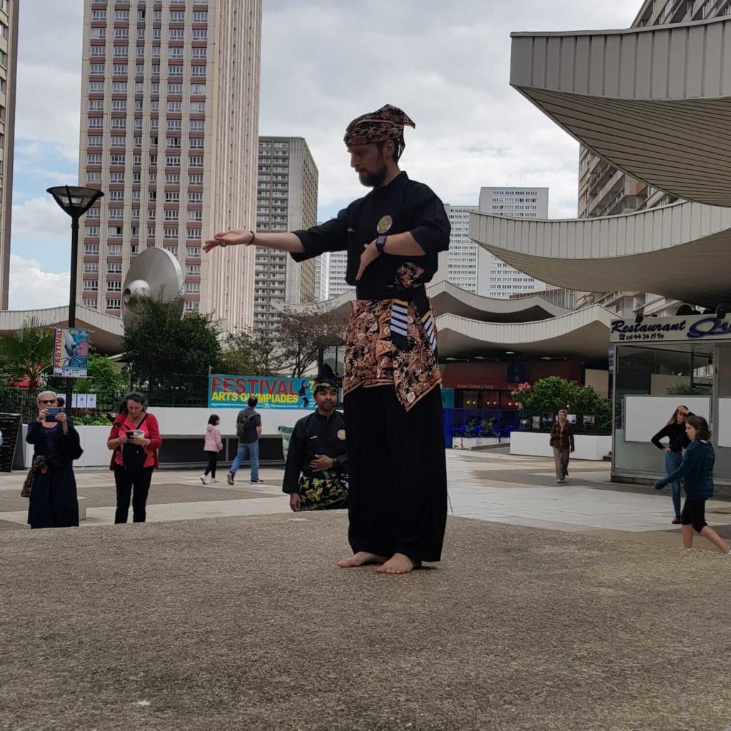 Culture Silat - Démo Silat Seni Gayung Fatani Malaysia - Festival Arts Olympiades 2019 (19)