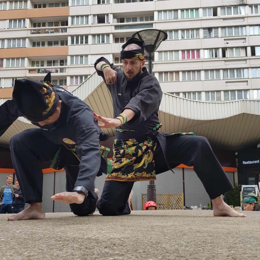 Culture Silat - Démo Silat Seni Gayung Fatani Malaysia - Festival Arts Olympiades 2019 (2)