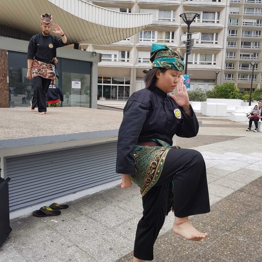 Culture Silat - Démo Silat Seni Gayung Fatani Malaysia - Festival Arts Olympiades 2019 (20)