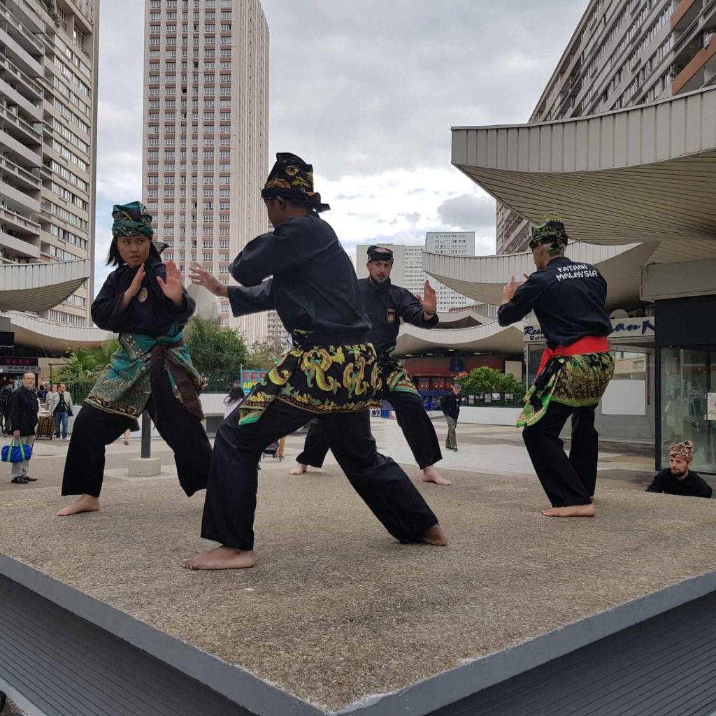 Culture Silat - Démo Silat Seni Gayung Fatani Malaysia - Festival Arts Olympiades 2019 (21)