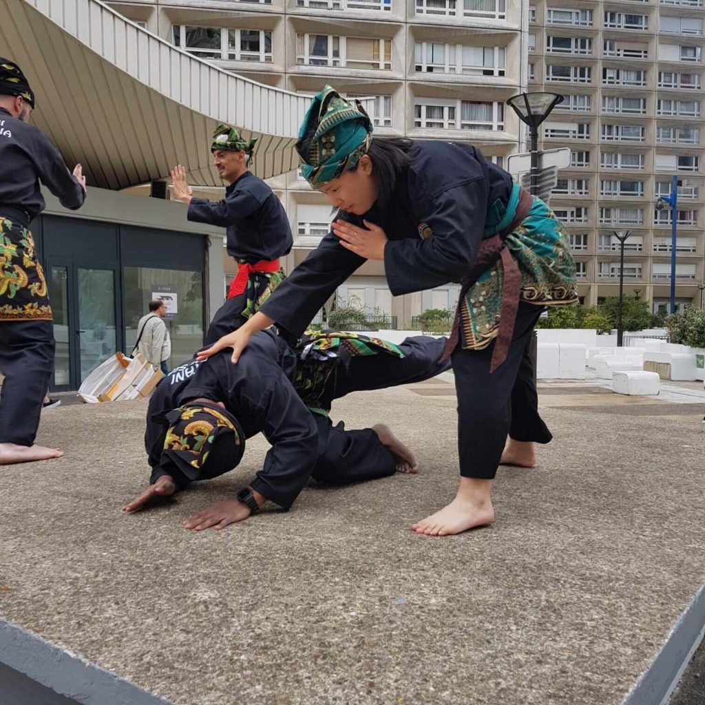 Culture Silat - Démo Silat Seni Gayung Fatani Malaysia - Festival Arts Olympiades 2019 (5)