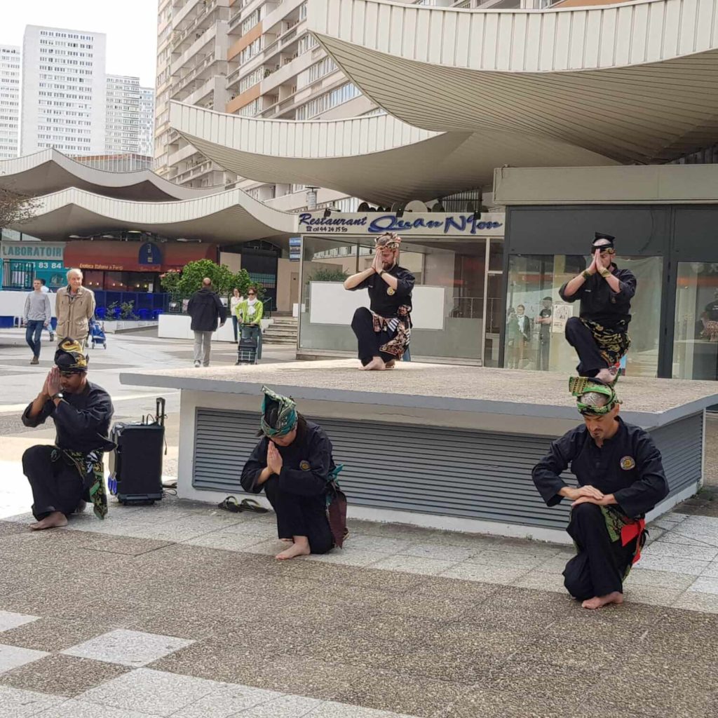 Culture Silat - Démo Silat Seni Gayung Fatani Malaysia - Festival Arts Olympiades 2019 (6)