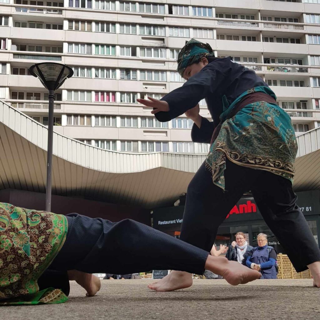 Culture Silat - Démo Silat Seni Gayung Fatani Malaysia - Festival Arts Olympiades 2019 (7)