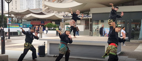 Culture Silat - Démonstration de Silat au Festival Arts Olympiades