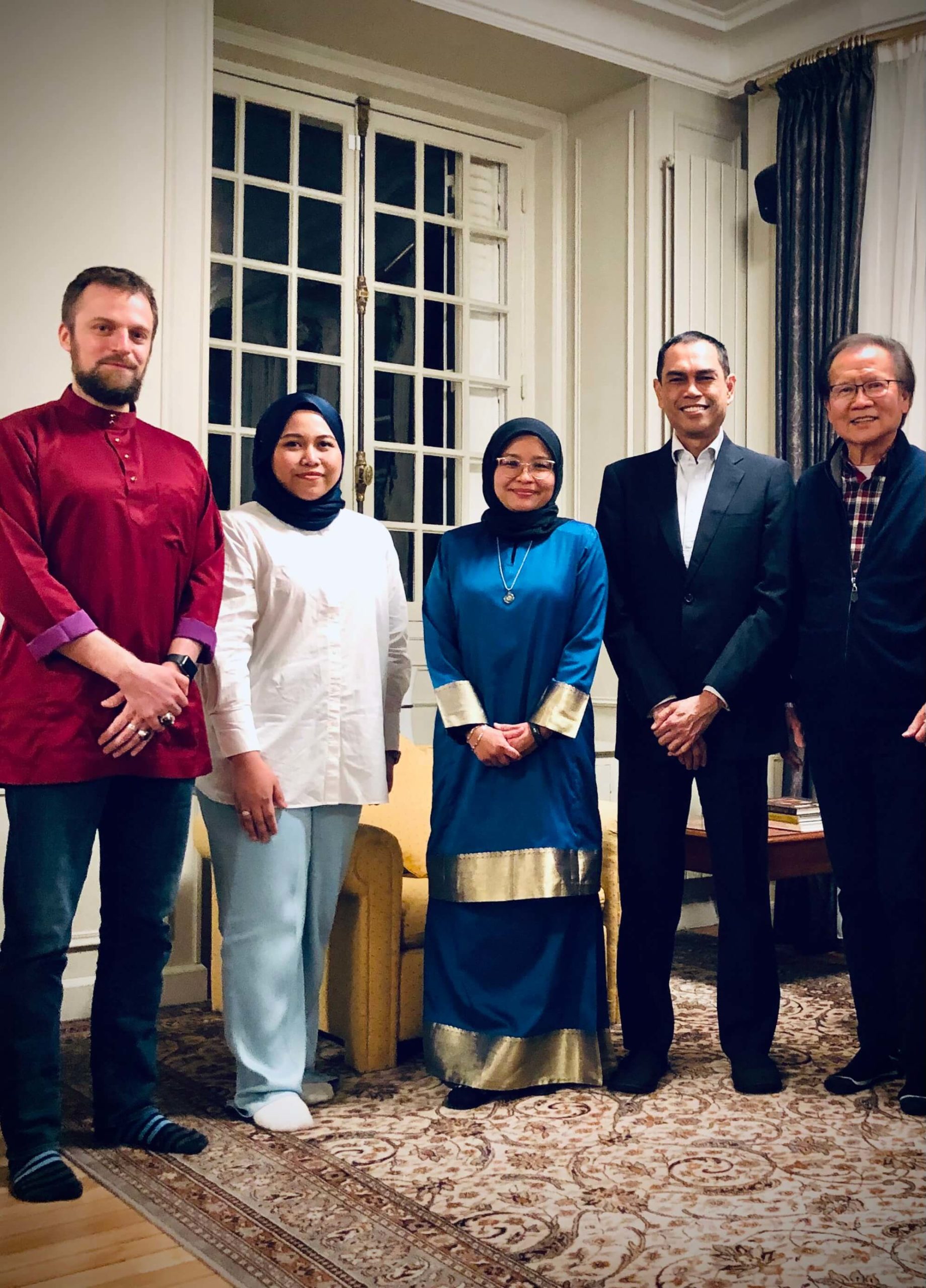 Culture Silat - Repas chez Ambassadeur de Malaisie - 2022