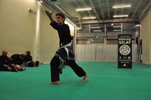 Pencak Silat - Seni Gayung Fatani - Position Teleng - John