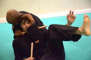 Stage de Pencak Silat traditionnel - Technique bâton avec Willy et Matthias