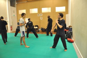 Cours de Pencak Silat - Seni Gayung Fatani - Elèves débutants