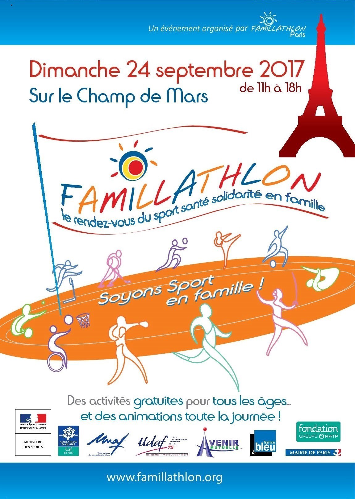 Affiche Famillathlon 2017