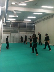 Penchak Silat - Exercice de respiration