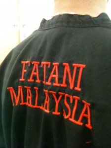 pencak silat - Baju Seni Gayung Fatani Malaysia - Kimono silat