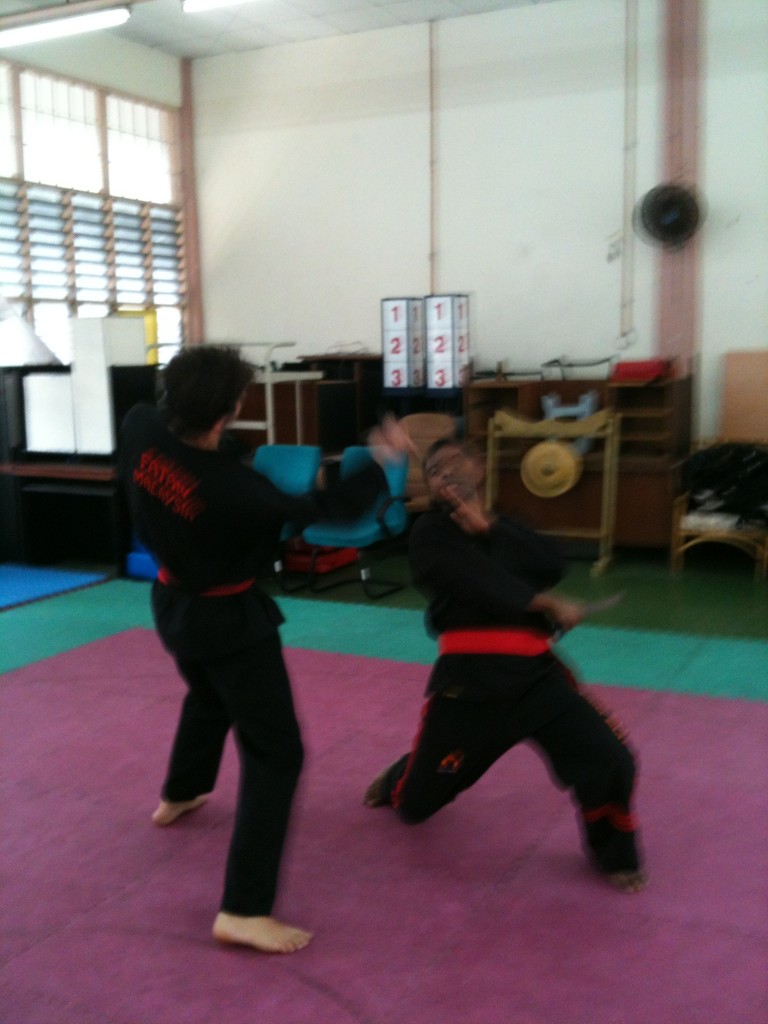 Penchak Silat - Tempur golok - Pencak Silat seni gayung fatani malaysia