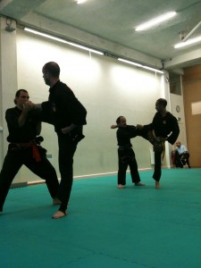 Penchak silat - Side kick