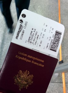 Passeport et carte d'embarquement - Check