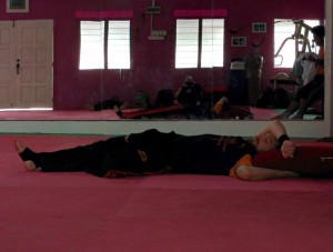 Cikgu Audy passe en mode sieste