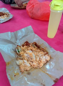 nasi lemak sotong