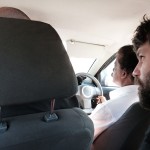 Carnet de Voyage en Malaisie 2014 - Notre petit groupe dans le taxi de Raju