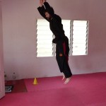 Stage de Pencak Silat en Malaisie 2014 - Premier exercice : 10 flexions/extensions